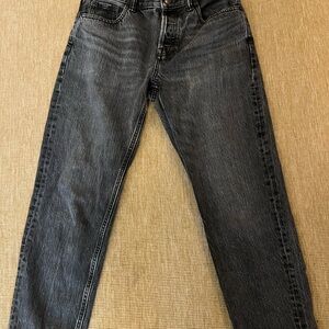 Everlane High Rise Dark Gray Jeans